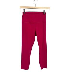 Lululemon Align High Rise pant/ Tight 23” size 6 passionate New  Authentic